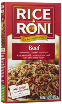 Beef Rice-A-Roni
